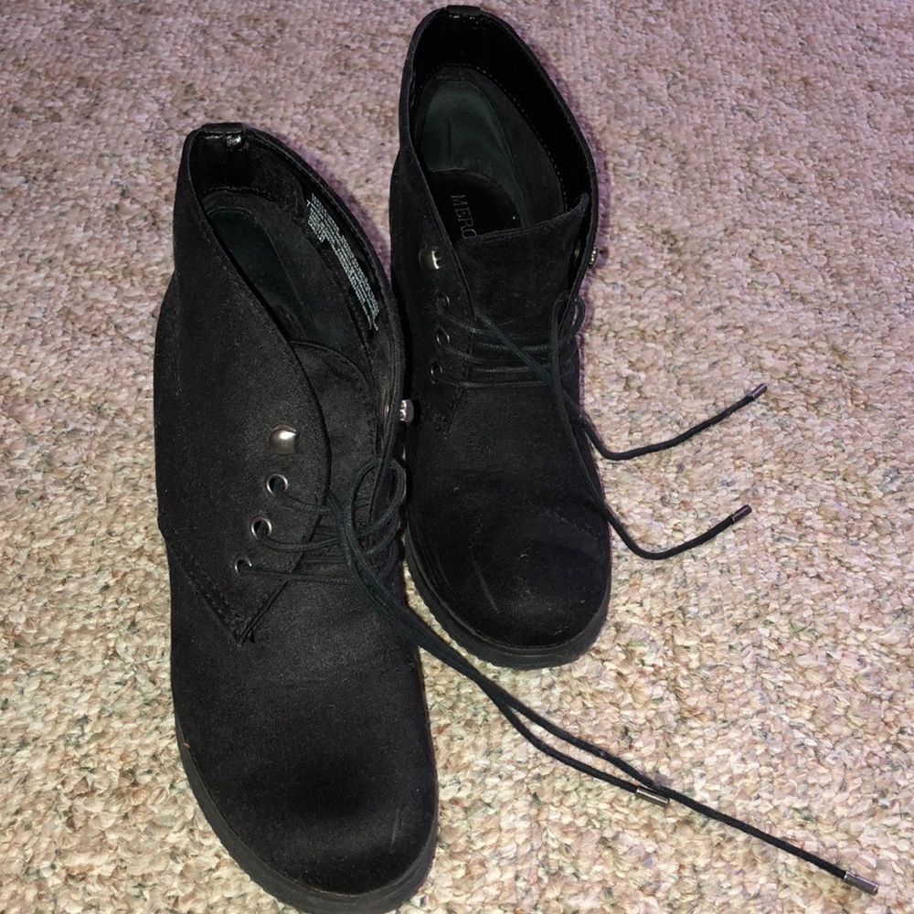 Black Merona Booties